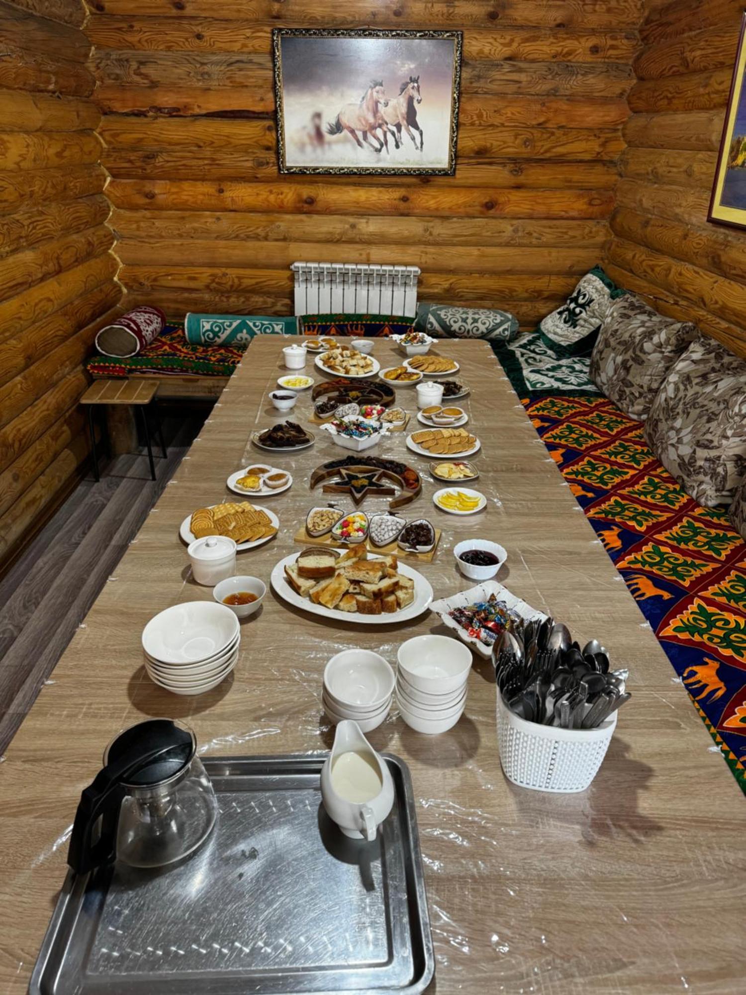 Kolsay Kazakh Village Saty Extérieur photo